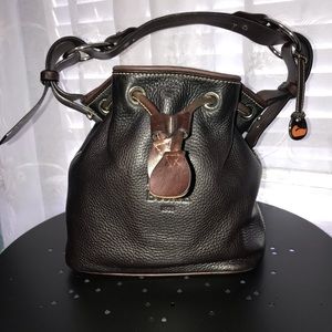 Dooney & Bourke bucket shoulder bag with dust bag